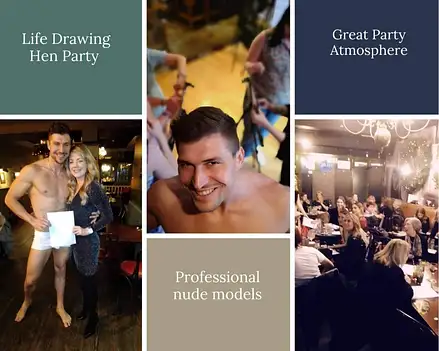 life drawing hen party ireland